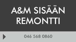 A&M Sisään Remontti logo